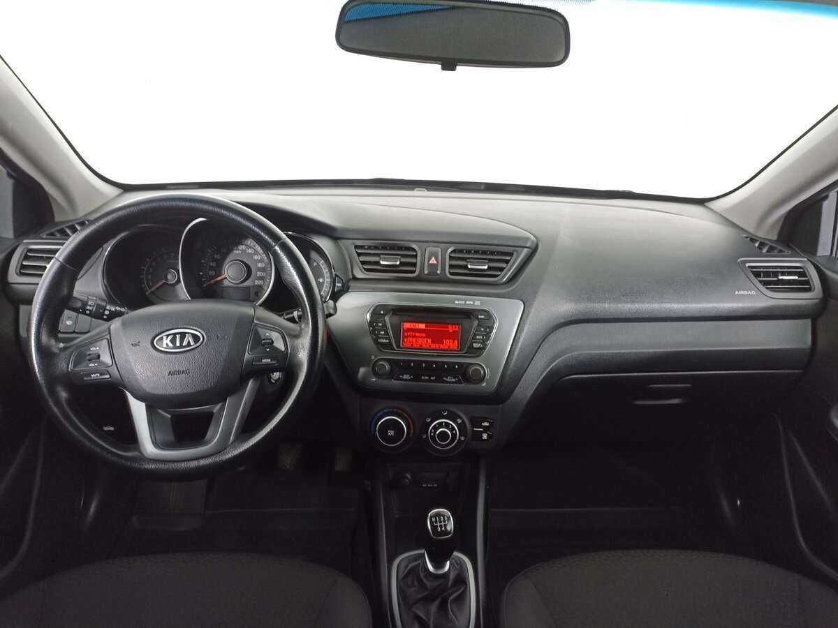 Kia Rio 5-speed, 2014 Фото №14
