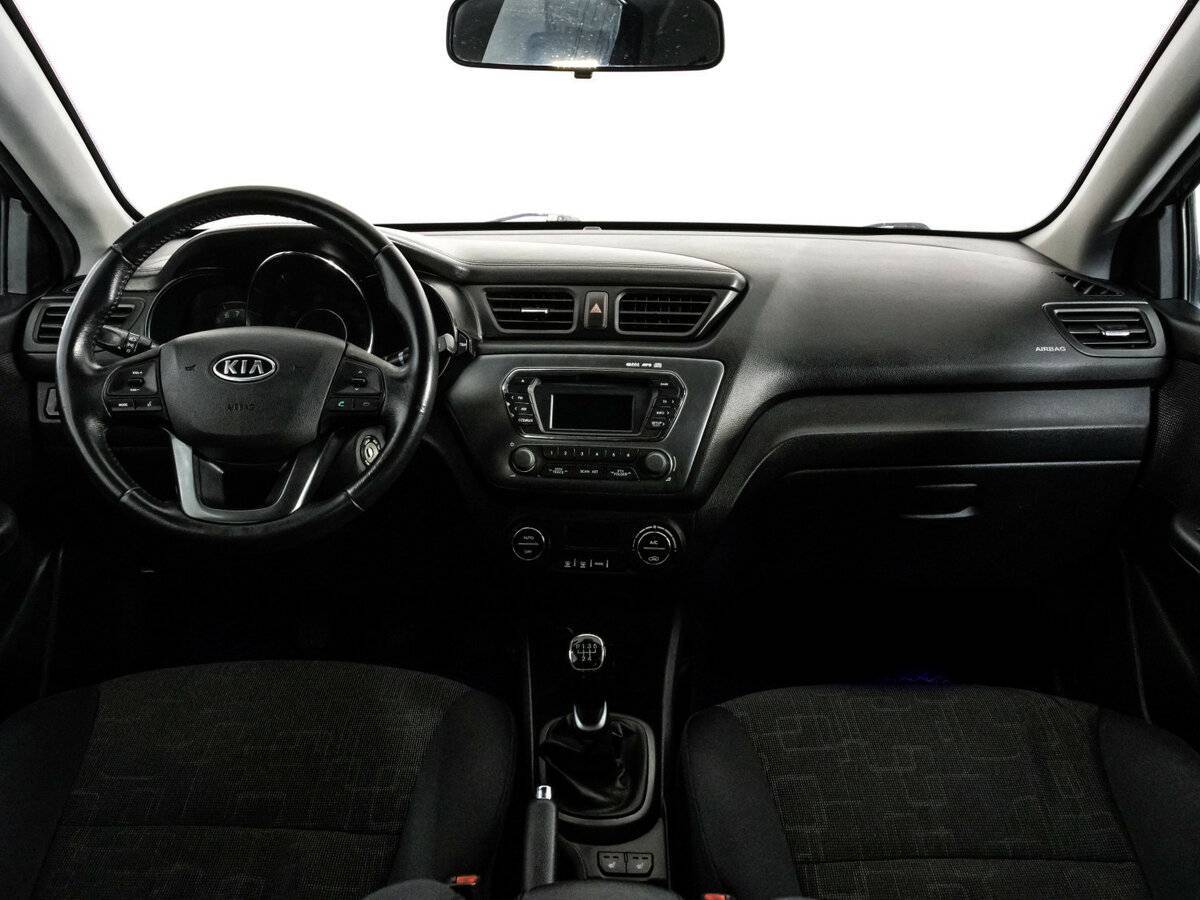 Kia Rio 5-speed, 2012 Фото №8