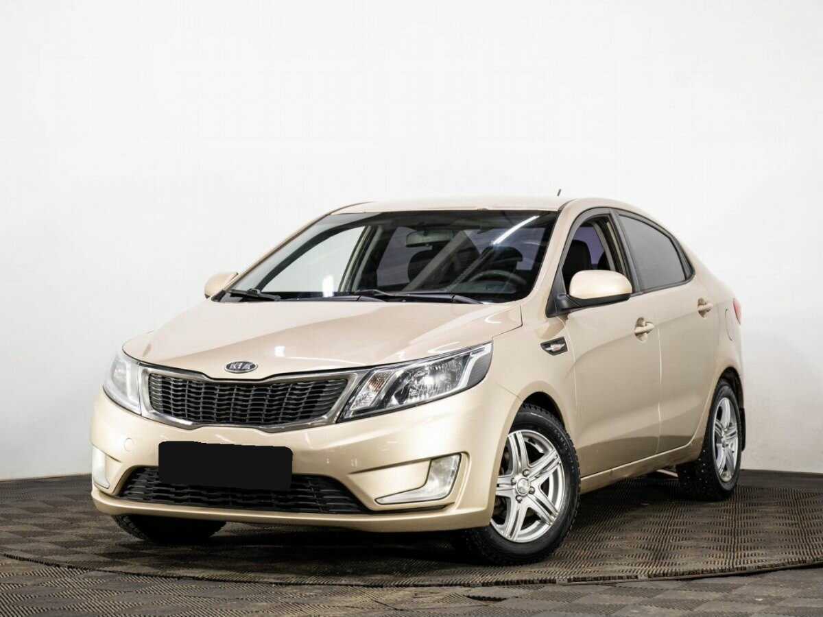 Kia Rio 4-speed, 2012 Фото №1
