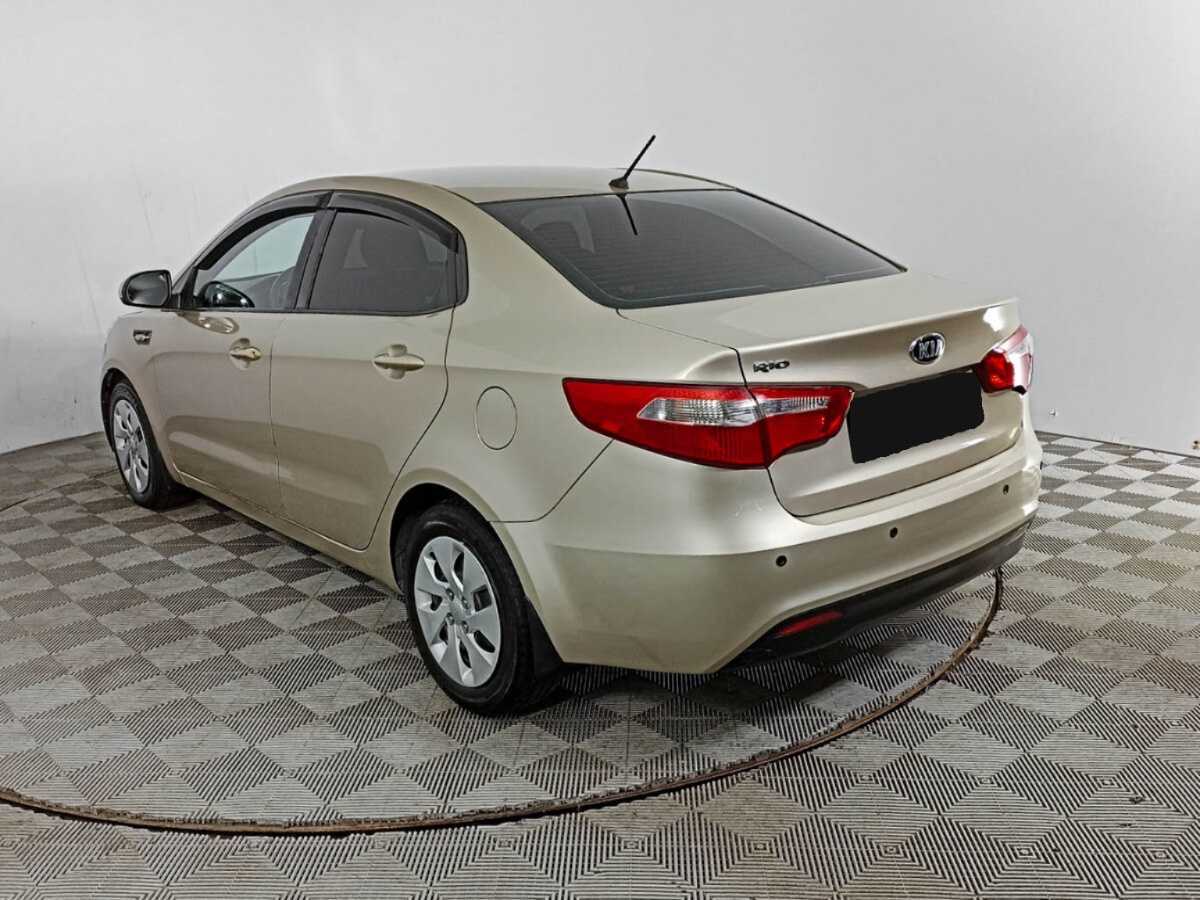 Kia Rio, 2014 Фото №7