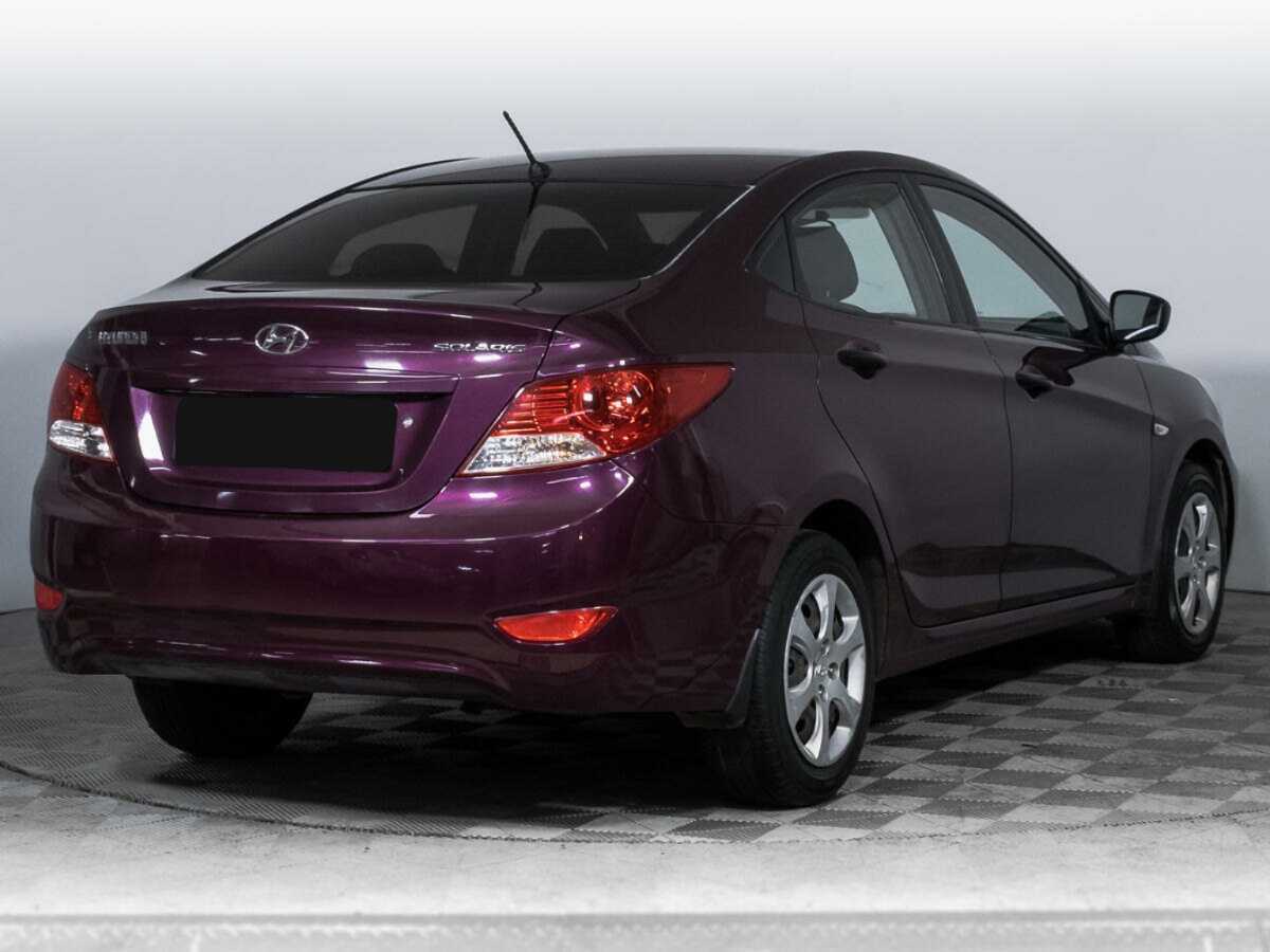 Hyundai Solaris, 2014 Фото №5