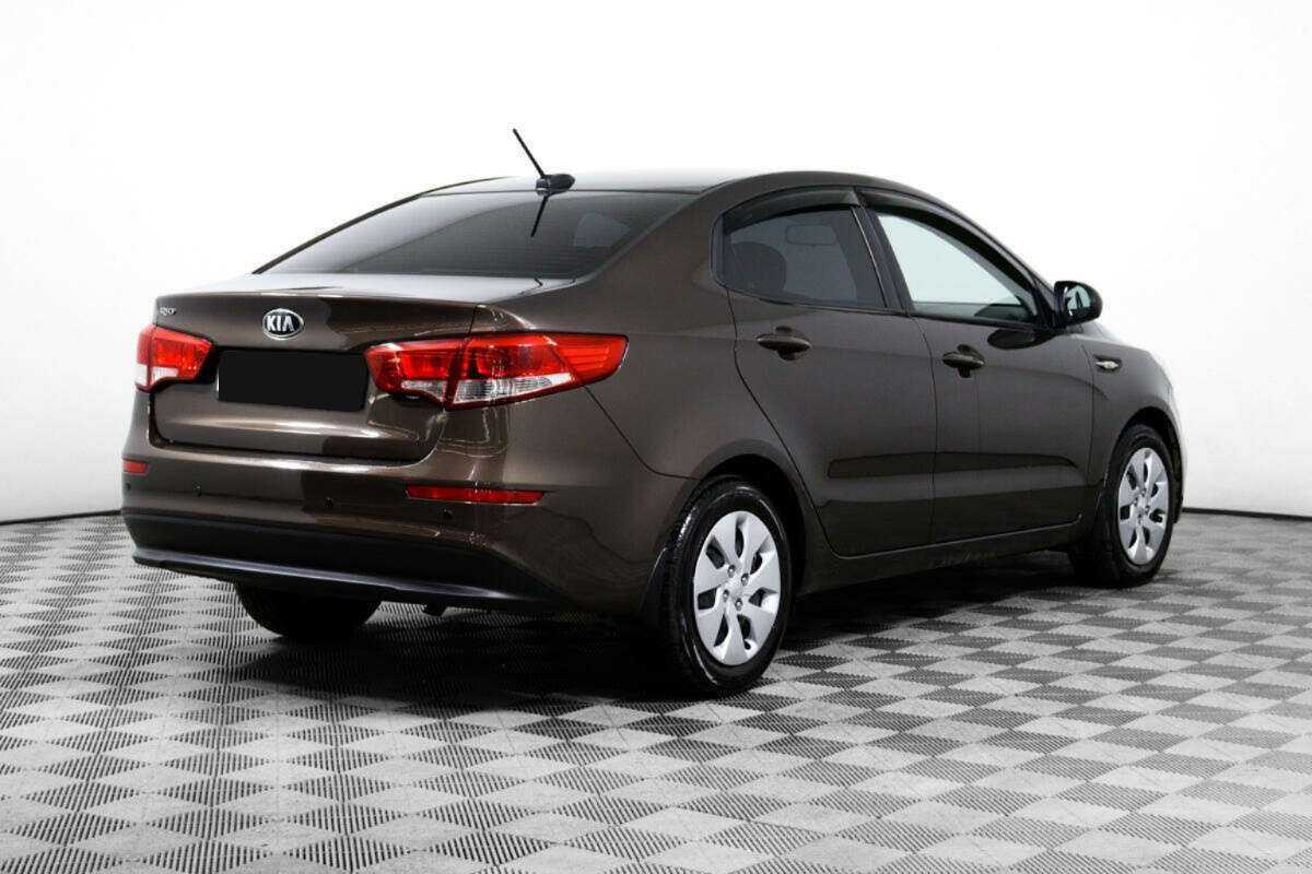 Kia Rio, 2016 Фото №5