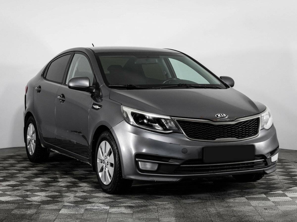 Kia Rio III Рестайлинг, 2015 Фото №3