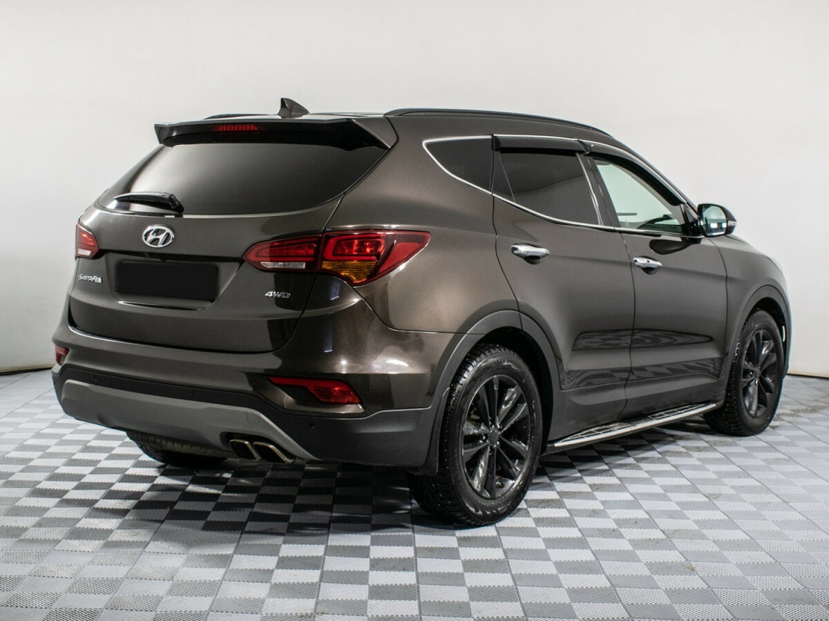 Hyundai Santa Fe III Рестайлинг, 2017 Фото №4