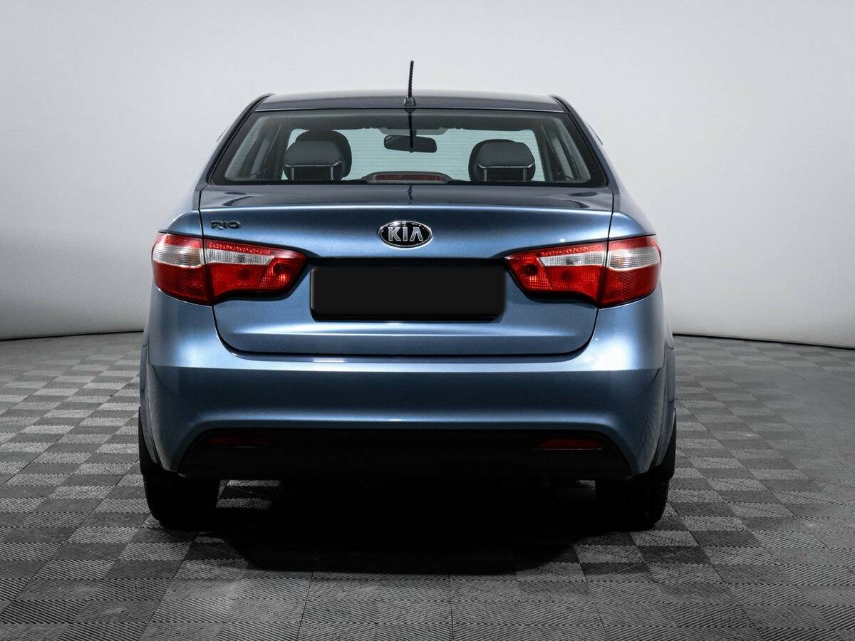 Kia Rio 5-speed III, 2013 Фото №5