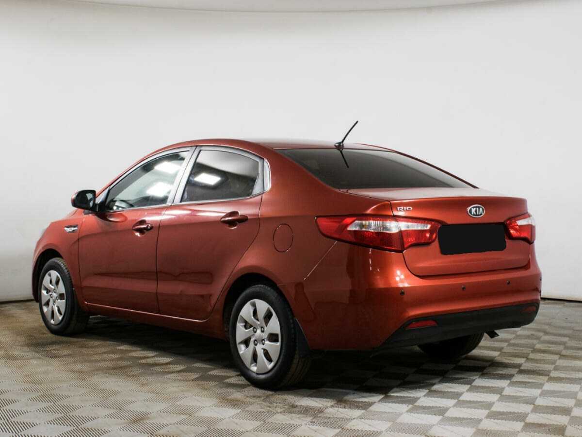 Kia Rio 4-speed, 2012 Фото №7