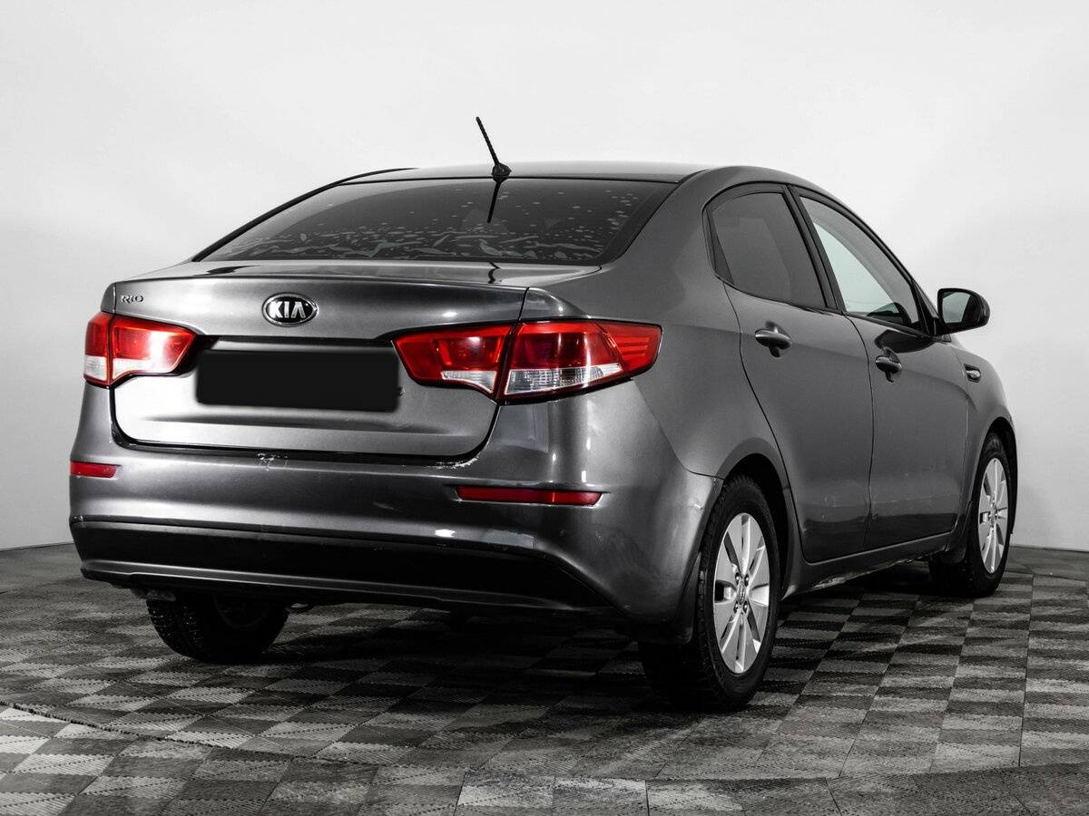 Kia Rio III Рестайлинг, 2015 Фото №4