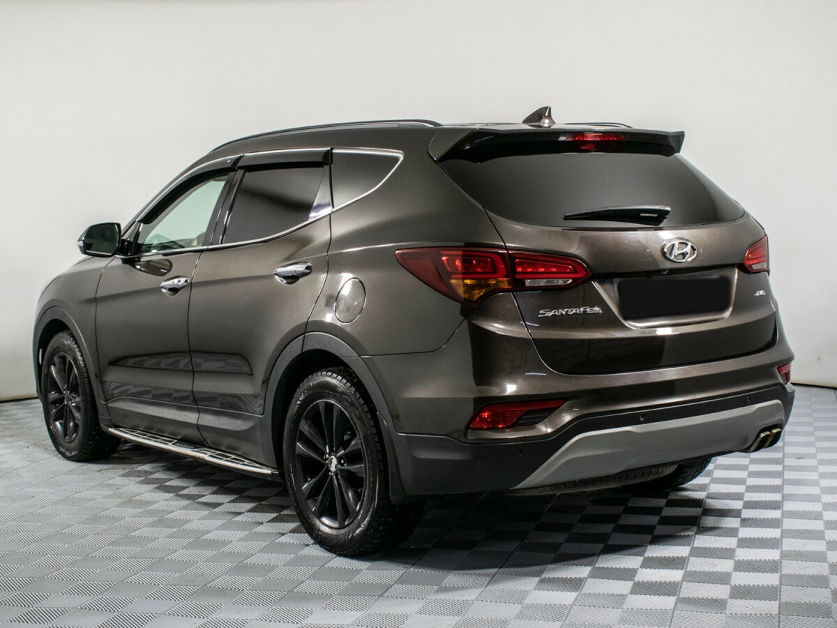 Hyundai Santa Fe III Рестайлинг, 2017 Фото №6