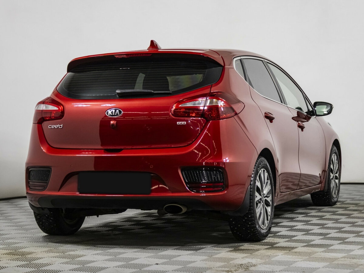 Kia Ceed II Рестайлинг, 2017 Фото №5