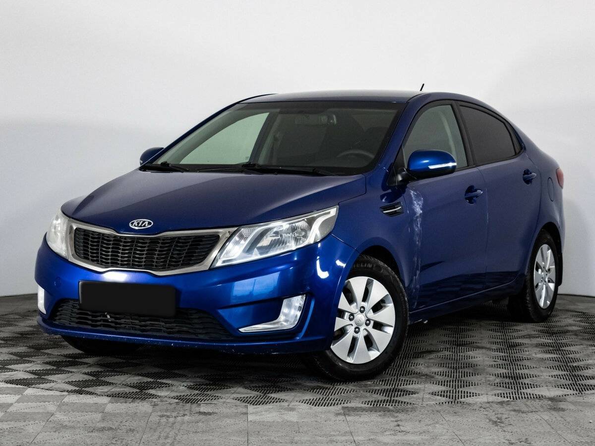 Kia Rio 5-speed, 2012 Фото №1