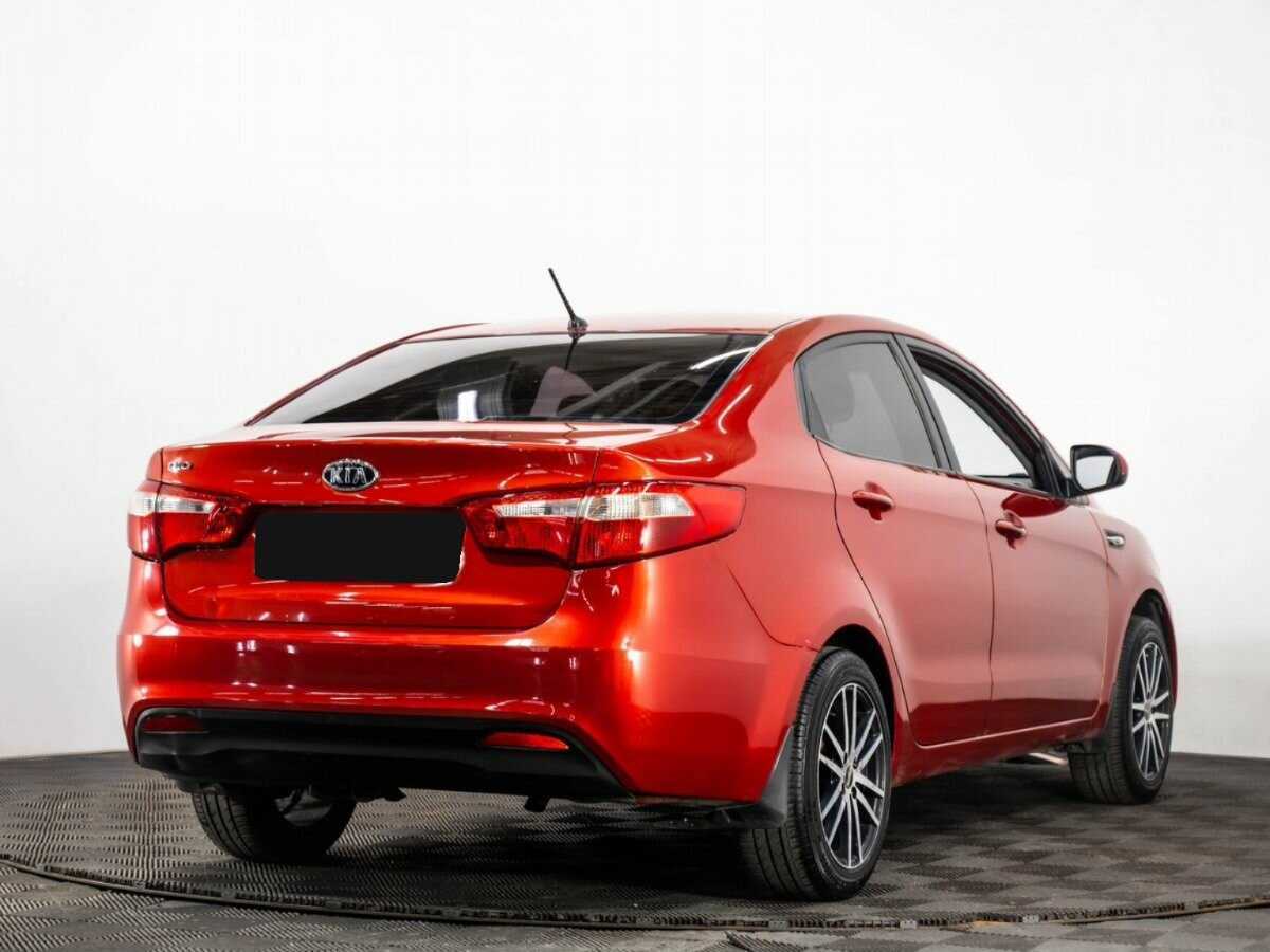 Kia Rio 5-speed, 2012 Фото №4
