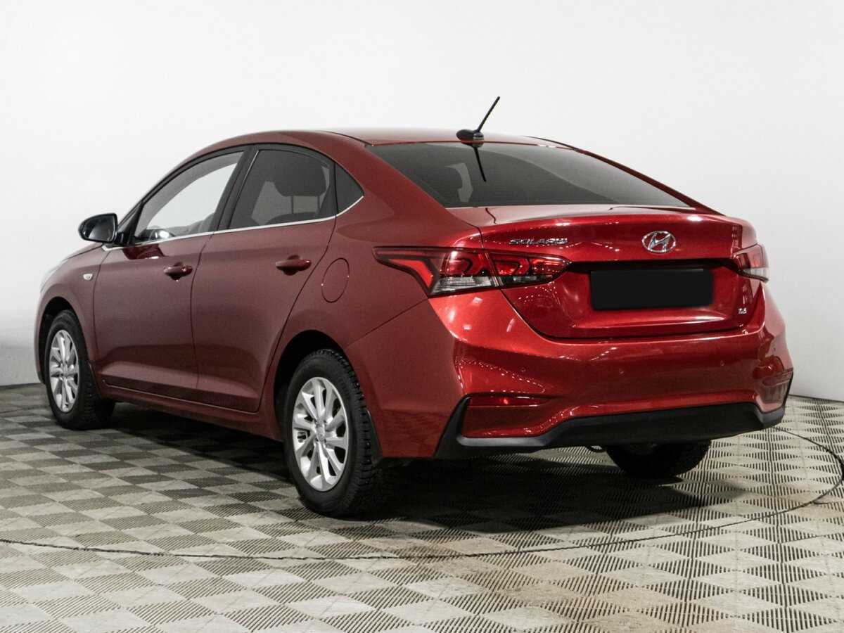 Hyundai Solaris, 2017 Фото №7