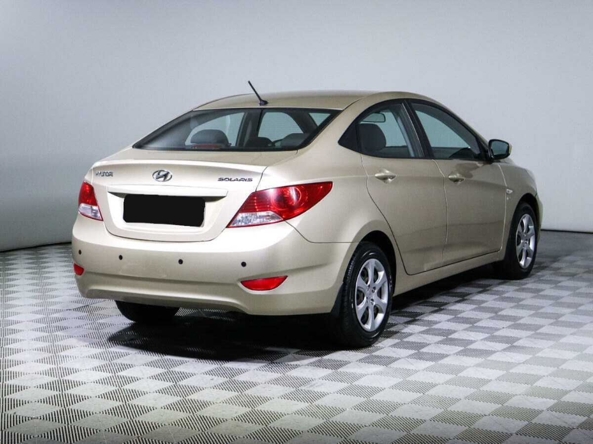 Hyundai Solaris, 2013 Фото №4