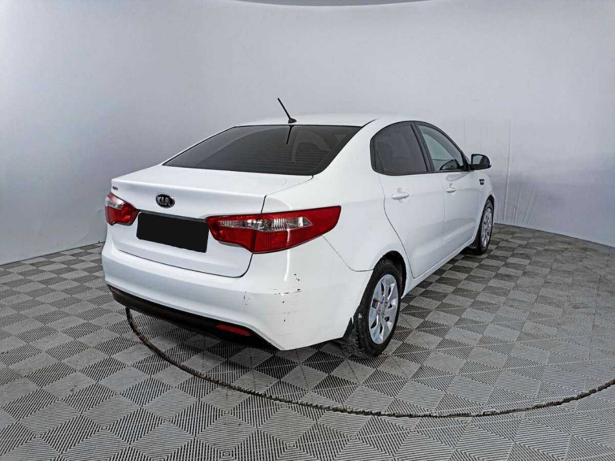Kia Rio 5-speed, 2014 Фото №5