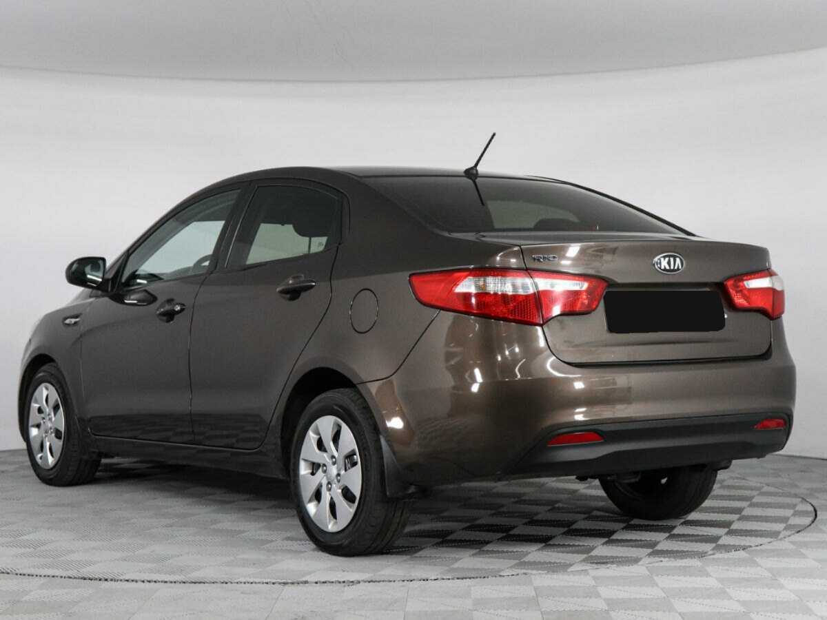 Kia Rio, 2014 Фото №7