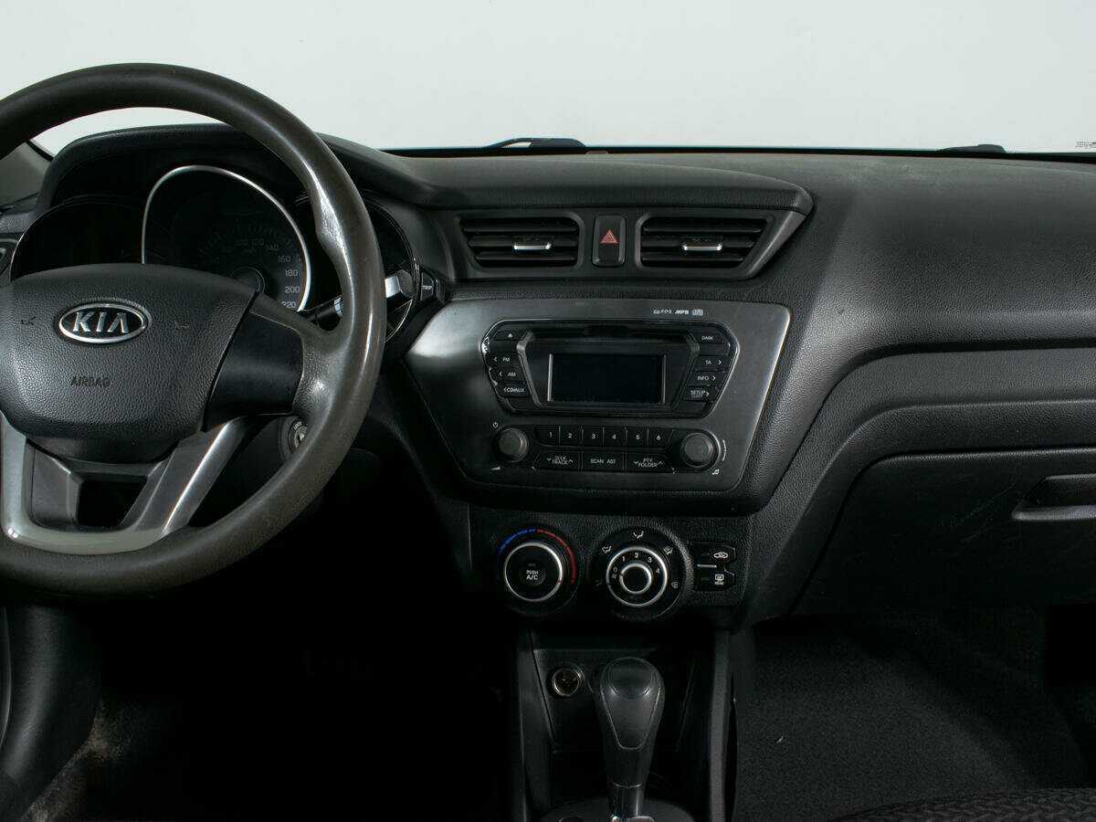 Kia Rio 4-speed, 2012 Фото №11