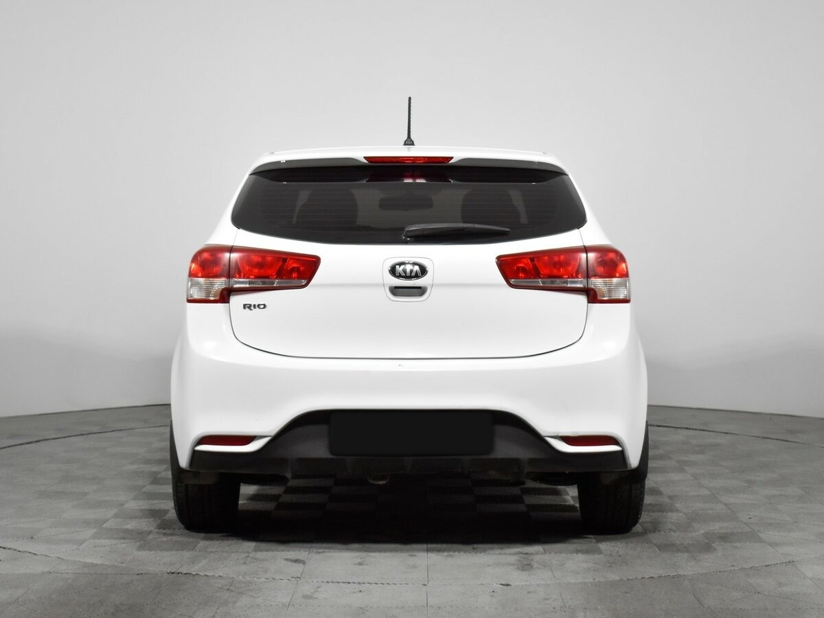 Kia Rio III Рестайлинг, 2016 Фото №6